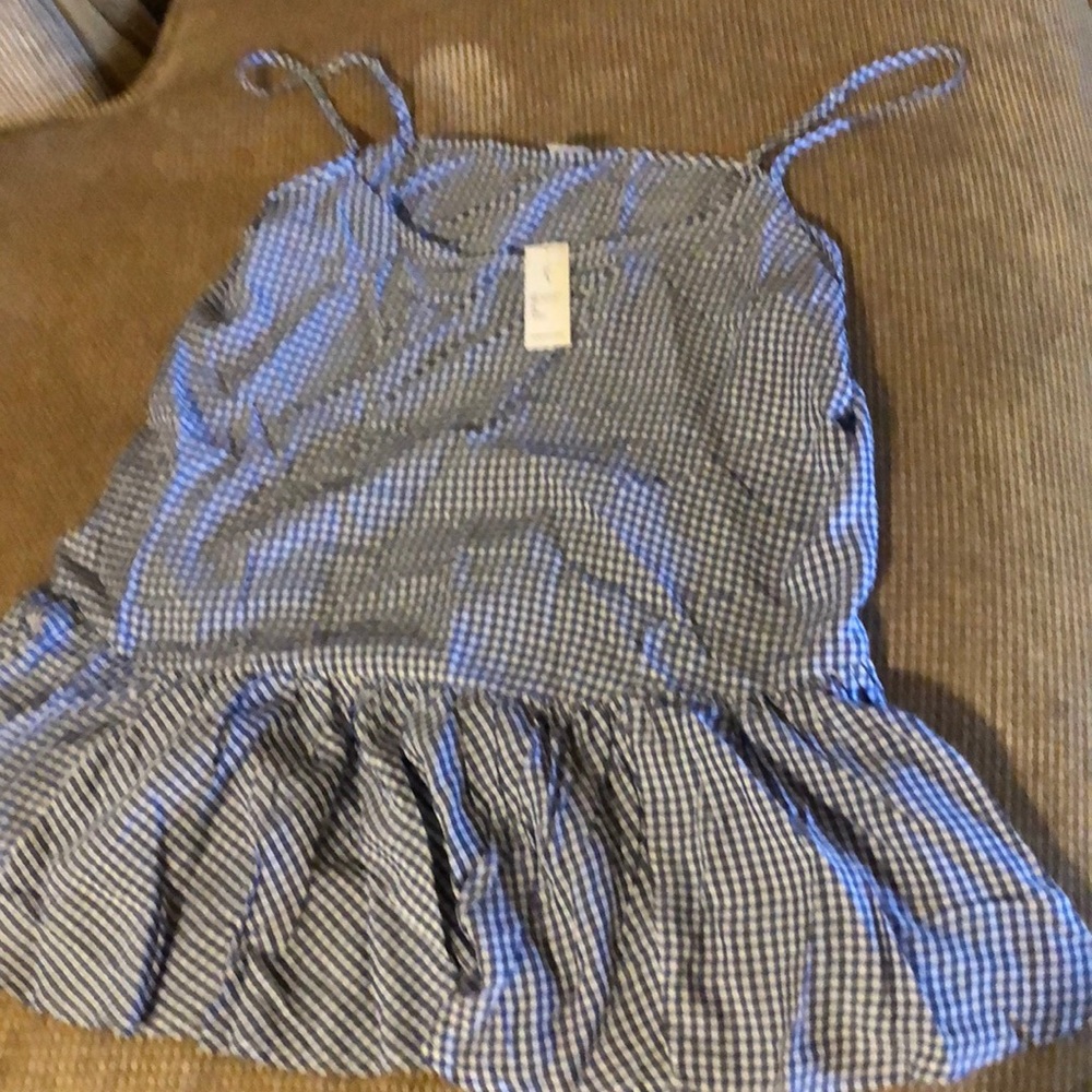 NWT gingham cami
